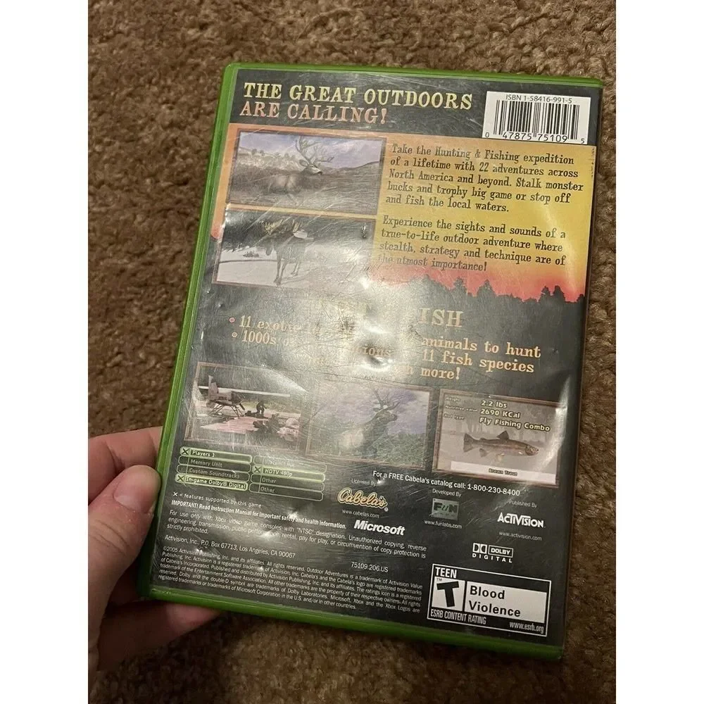 Cabela's Outdoor Adventures (Microsoft Xbox, 2005)